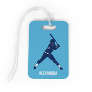 Softball Bag/Luggage Tag - Personalized Softball Batter