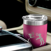 Wrestling 20 oz. Double Insulated Tumbler - Silhouettes