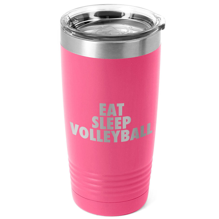 Volleyball 20 oz. Double Insulated Tumbler - Eat Sleep Volleyball