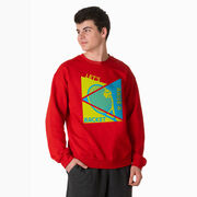 Tennis Crewneck Sweatshirt - Let's Raise A Racket