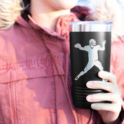 Football 20 oz. Double Insulated Tumbler - Quarterback