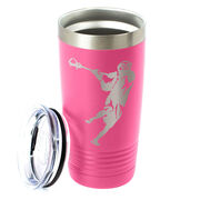 Guys Lacrosse 20 oz. Double Insulated Tumbler - Player Silhouette