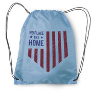 Baseball Drawstring Backpack - No Place Like Home