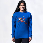 Soccer Tshirt Long Sleeve - Soccer Santa