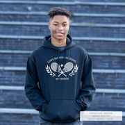 Tennis Hooded Sweatshirt - Love Means Nothing In Tennis