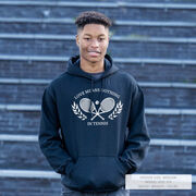 Tennis Hooded Sweatshirt - Love Means Nothing In Tennis