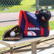 Baseball Tote Bag - Eat Sleep Baseball