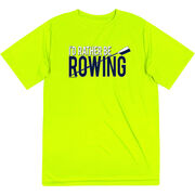 Crew Short Sleeve Performance Tee - I'd Rather Be Rowing