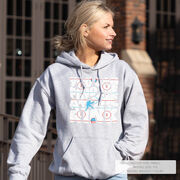 Hockey Hooded Sweatshirt - You Can Find Me At The Rink