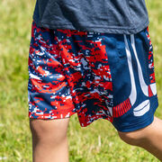 Hockey Beckett&trade; Shorts - Patriotic Digital Camo