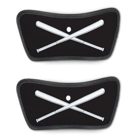 Baseball Repwell&reg; Sandal Straps - Crossed Bats with Ball