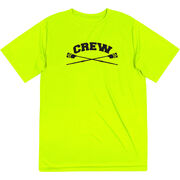 Crew Short Sleeve Performance Tee - Crew Crossed Oars Banner