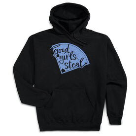 Softball Hooded Sweatshirt - Good Girls Steal