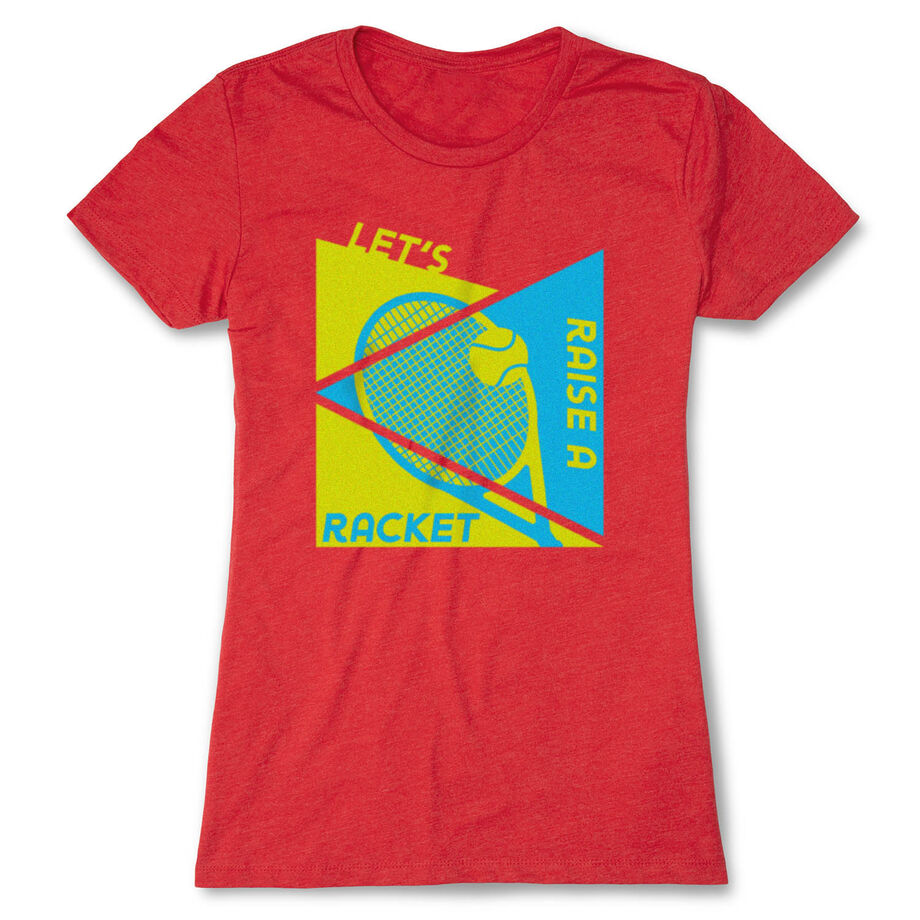 Tennis Women's Everyday Tee - Let's Raise A Racket