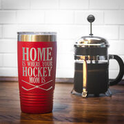 Hockey 20oz. Double Insulated Tumbler - Home Is Where Your Hockey Mom Is