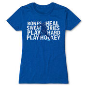 Hockey Women's Everyday Tee - Bones Heal Hockey