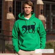 Soccer Hooded Sweatshirt - Soccer Dog