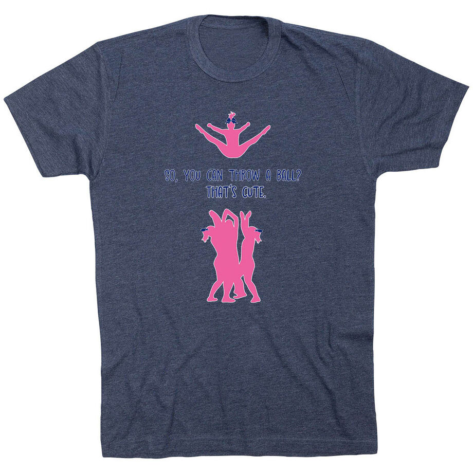 Cheerleading Short Sleeve T-Shirt - That's Cute