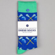 Men's Lacrosse Dress Socks - FOGO Lacrosse Sticks & Helmet