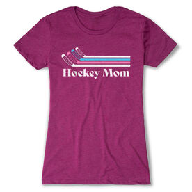 Hockey Women's Everyday Tee - Hockey Mom Sticks