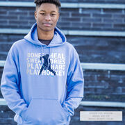Hockey Hooded Sweatshirt - Bones Heal Hockey