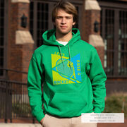 Tennis Hooded Sweatshirt - Let's Raise A Racket