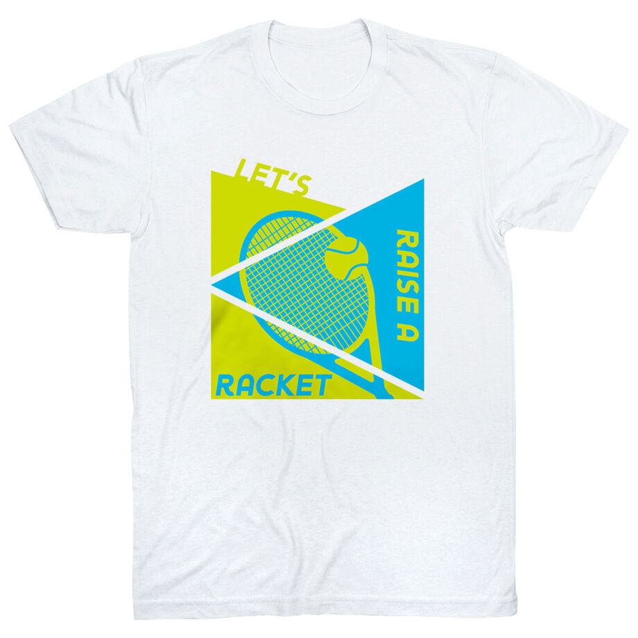 Tennis Short Sleeve T-Shirt - Let's Raise A Racket
