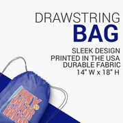 Softball Drawstring Backpack - Hey Batter Batter