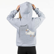 Volleyball Hooded Sweatshirt - Goosebumps (Back Design)