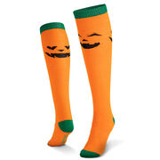 Yakety Yak Knee High Socks - Jack-o-Lantern