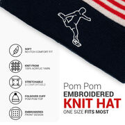 Soccer Knit Hat - USA