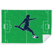 Soccer Premium Blanket - Soccer Field