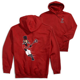 Guys Lacrosse Hooded Sweatshirt - Crushing Goals (Back Design)