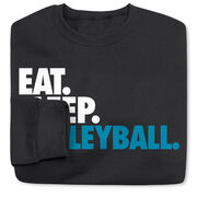 Volleyball Crewneck Sweatshirt - Eat Sleep Volleyball (Bold)