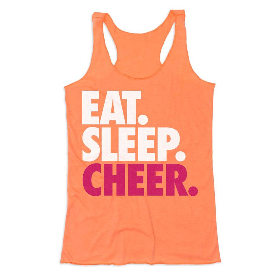 Cheerleading Women's Everyday Tank Top - Eat. Sleep. Cheer