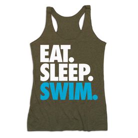 Swimming Women's Everyday Tank Top - Eat. Sleep. Swim