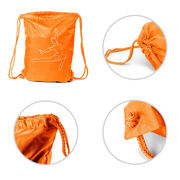 Gymnastics Drawstring Backpack - Gymnast Sketch