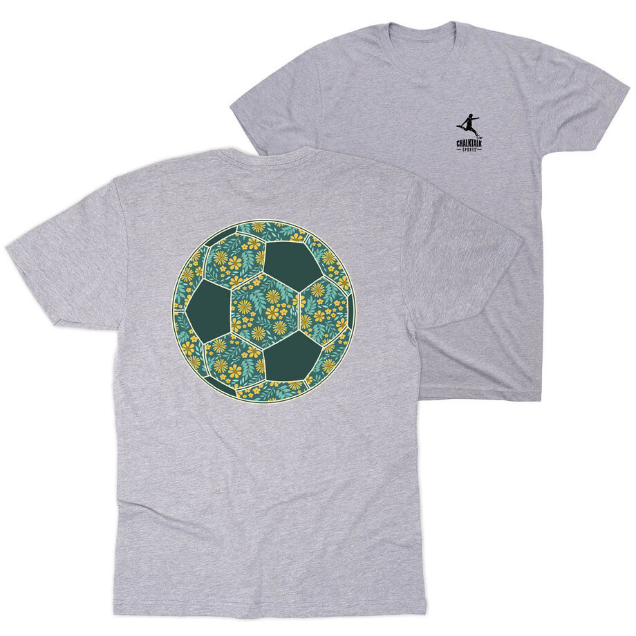 Soccer Short Sleeve T-Shirt - Summer Kicks (Back Design)
