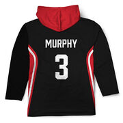 Custom Team Lightweight Long Sleeve ShieldDri Hoodie - Basketball