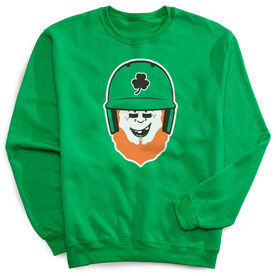 Baseball Crewneck Sweatshirt - Lucky McCurveball