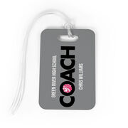 Cheerleading Bag/Luggage Tag - Personalized Coach