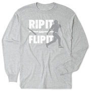 Baseball Tshirt Long Sleeve - Rip It Flip It