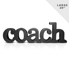 Large Coach Wood Words