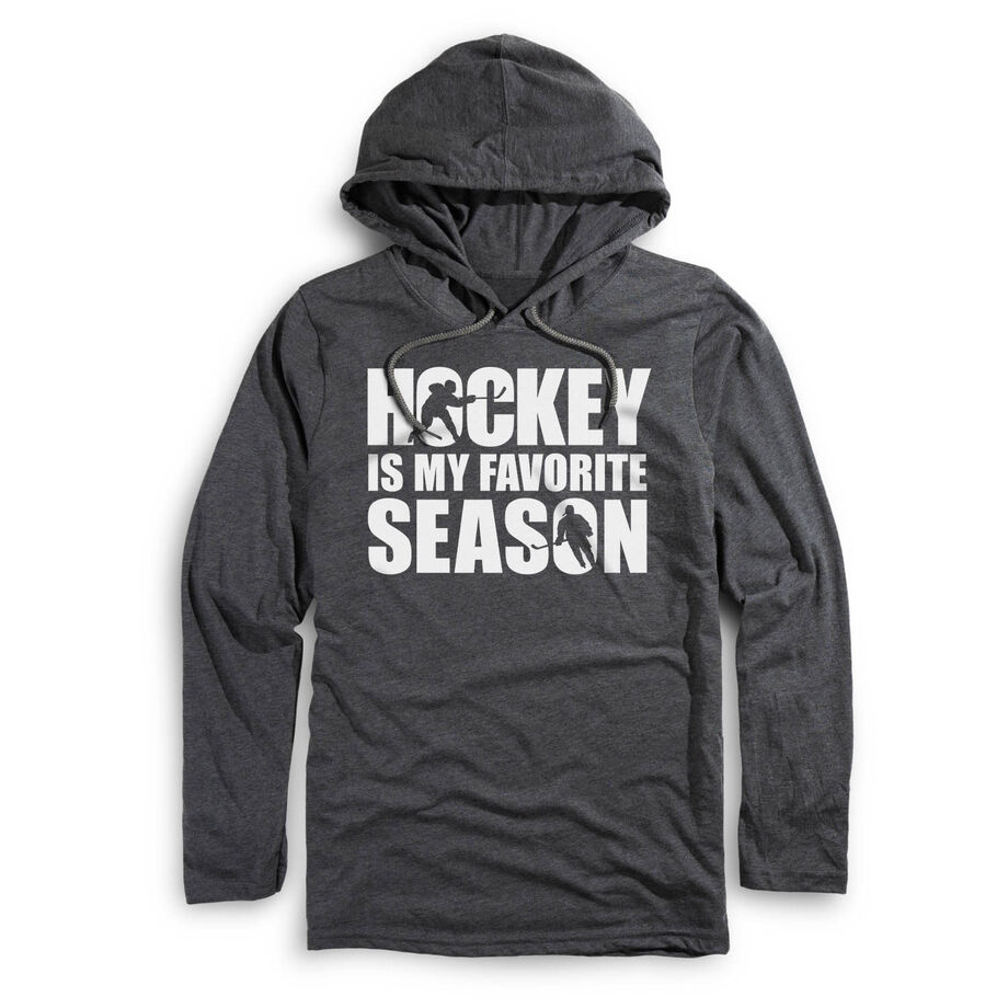 Men's Hockey Lightweight Hoodie - Hockey Is My Favorite Season