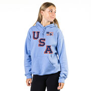 Hockey Hooded Sweatshirt - Hockey USA Gold