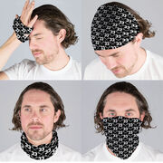Guys Lacrosse Multifunctional Headwear - Custom Team Number Repeat RokBAND