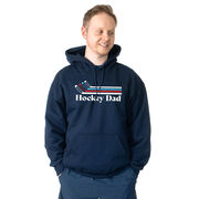 Hockey Hooded Sweatshirt - Hockey Dad Sticks