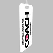 Cheerleading Bag/Luggage Tag - Personalized Coach