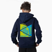 Tennis Hooded Sweatshirt - Let's Raise A Racket (Back Design)