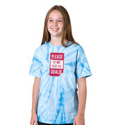 Hockey Short Sleeve T-Shirt - Don't Feed the Goalie Tie Dye
